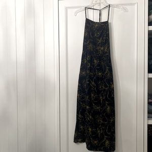 Navy floral sundress by Superdry